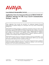 Avaya IPTM96-CM601 User manual