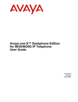 Avaya one-X 9630 User manual