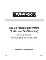 Baldor TS25 Installation guide