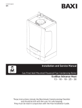 Baxi EcoBlue Advance Heat Quick start guide