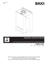 Baxi EcoBlue Heat Quick start guide