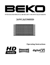Beko 26WLK530HID User manual