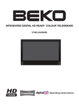 Beko 37WLU530HID User manual