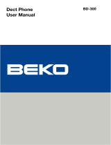 Beko BD-300 User manual