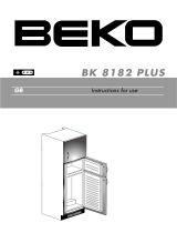 Beko BK 8182 User manual