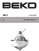 Beko D 9420 NMK User manual