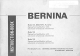 Bernina 741 Owner's manual