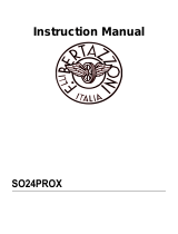 Bertazzoni SO24PROX Owner's manual