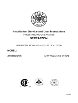 Bertazzoni 6-Burner User manual