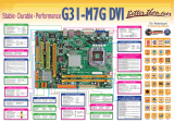 Biostar G31-M7G DVI Quick start guide