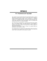 Biostar M7VIG-D Owner's manual