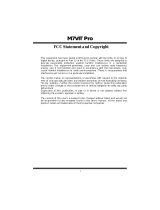 Biostar M7VIT Pro Owner's manual