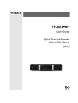 Topfield CONAX TF 4100 PVRt User manual