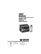 Patton electronic 2168 User manual