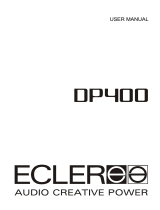 Ecler DP400 User manual