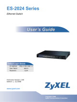 ZyXEL ES-2024 Series User manual
