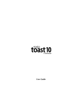 Roxio Toast 10 Titanium User manual