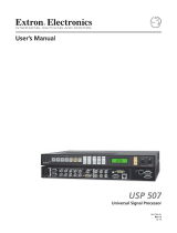 Extron USP 507 User manual