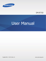 Samsung SM-R750 User manual