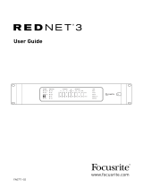 Focusrite Pro RedNet 3 User manual