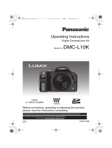 Panasonic Lumix DMC-L10 User manual