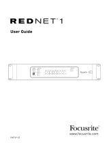 Focusrite Pro RedNet 1 User manual