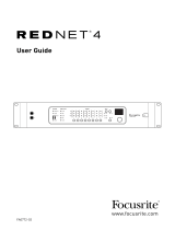 Focusrite Pro RedNet 4 User guide