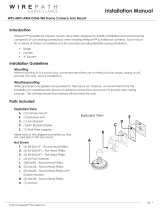Wirepath WPS-MNT-ARM-DOM-BL Owner's manual
