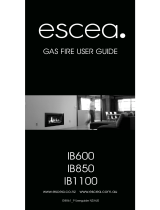 Escea IB1100 User manual