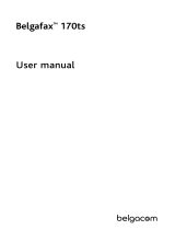 BELGACOM Belgafax 170ts User manual