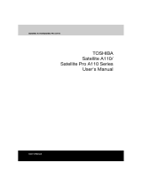 Toshiba A110 (PSAB1C-ML30XC) User manual