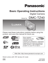 Panasonic DMCTZ40EB Owner's manual
