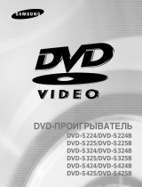 Samsung DVD-S324 User manual