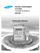 Samsung MM-B5 User manual