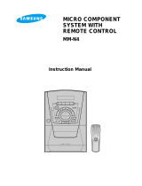 Samsung MM-N4 User manual