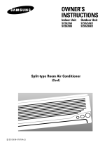 Samsung SC05ZA8 User manual