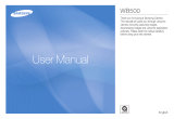 Samsung WB500 User manual