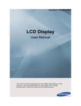 Samsung 230MXN User manual