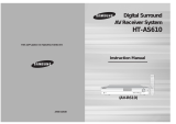 Samsung HT-AS610 User manual
