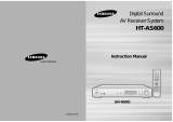 Samsung AV-R600 User manual