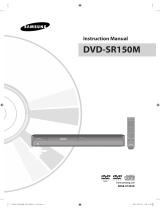 Samsung DVD-SR150M User manual