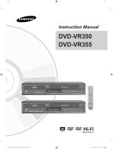 Samsung DVD-VR350 User manual