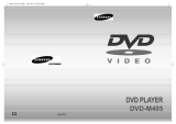 Samsung DVD-M405/XEU User manual