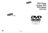 Samsung DVD-P345 User manual