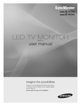 Samsung T24A550 User manual