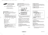 Samsung CS-21D8S User manual