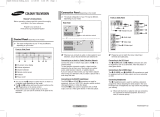 Samsung CW-21M163N User manual
