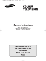 Samsung WS-32A208P User manual