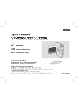 Samsung VP-X210LC User manual