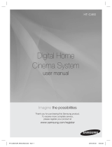 Samsung HT-C460 User manual